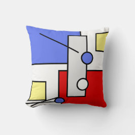 Stilvolle Abstrakte Kunstgeometrie Shape Cushion Kissen