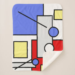 Stilvolle Abstrakte Kunstgeometrien Sherpadecke