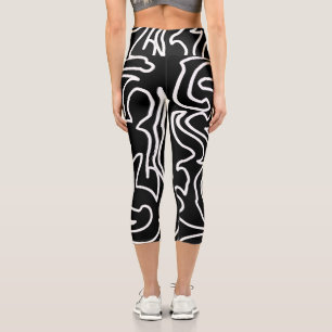 Stilvolle Abstrakte Leggings Sport Ritter