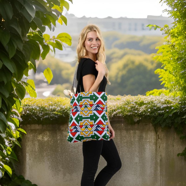 Stilvolle afrozentrische Lässig-bunt-ethnische Mod Tragetaschen Mit Langen Trägern (Stylish Afrocentric Casual Colorful Ethnic Fashion Crossbody Bag Garden)