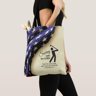 Stilvolle amerikanische Flagge Golf 