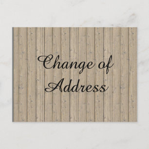 Stilvolle Änderung der Adresse Announcement Post a Ankündigungspostkarte