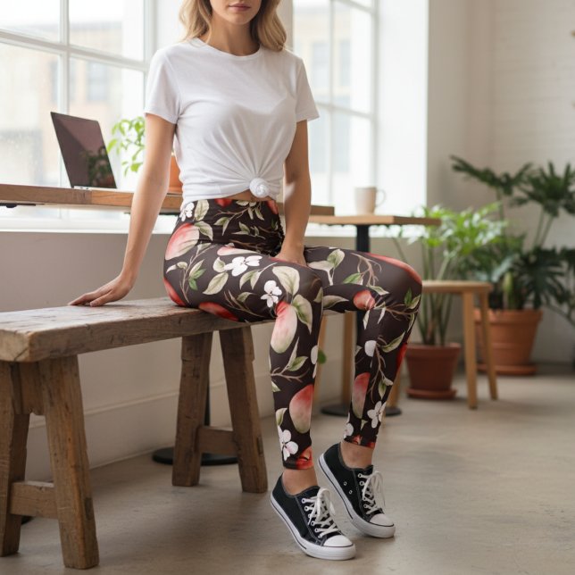 Stilvolle Apple Blossom Leggings (Stylish Apple Blossom Leggings)