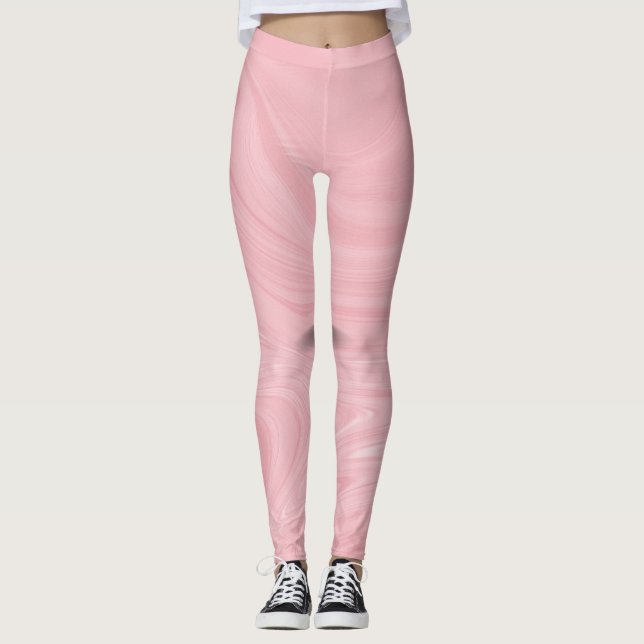 Stilvolle Aquarellfarben-Leggings für die moderne  Leggings (Vorderseite)