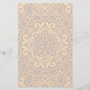 Stilvolle arabische Ornamente Briefpapier