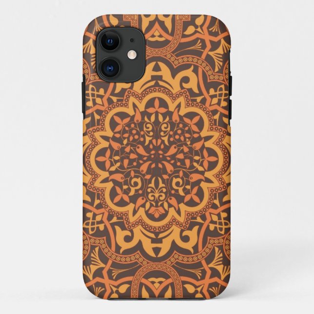 Stilvolle arabische Ornamente Case-Mate iPhone Hülle (Rückseite)