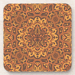 Stilvolle arabische Ornamente Untersetzer