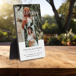 Stilvolle Arch Foto Collage in Love Memory Fotoplatte