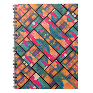 Stilvolle Art Paint Notizblock