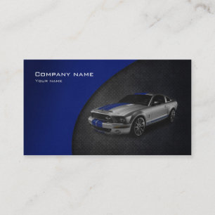 Stilvolle AutomobilVisitenkarte Visitenkarte