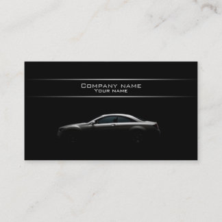 Stilvolle AutomobilVisitenkarte Visitenkarte