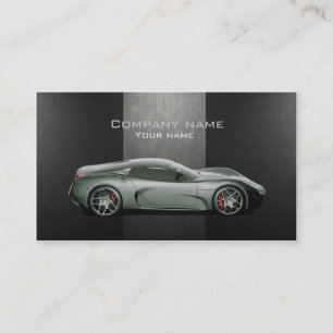 Stilvolle AutomobilVisitenkarte Visitenkarte