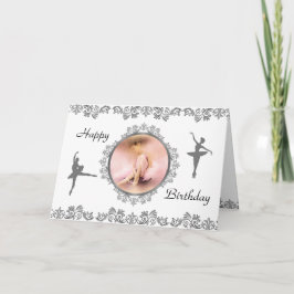 Stilvolle Ballerina Princess Inspiration Car Karte