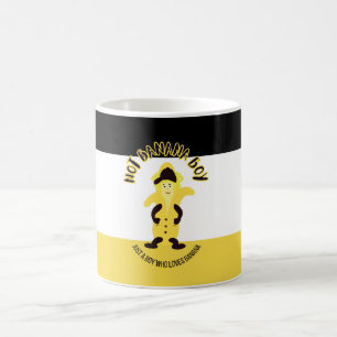 Stilvolle Banane Kaffeetasse