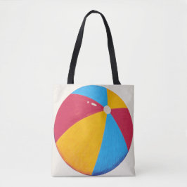 Stilvolle Beach Ball Tote Bag
