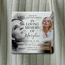 Stilvolle Beerdigungsdenkmal vor und nach dem Foto Button