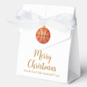 Stilvolle benutzerdefinierte Basketball-Weihnachts Geschenkschachtel