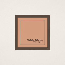 Stilvolle Berufliche Minimalistische Visitenkarte