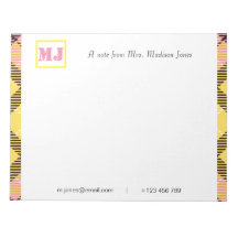 Stilvolle Berufliche Skriptbezeichnung Monogram Ta