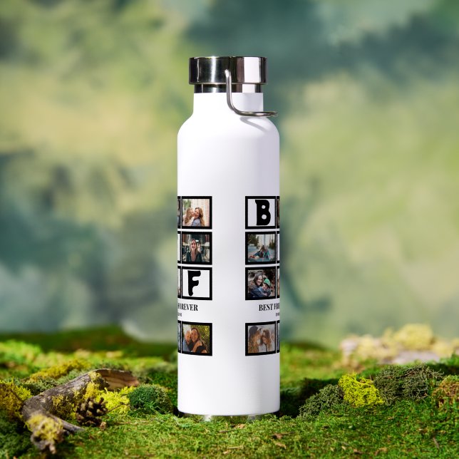 Stilvolle BESTE FREUNDIN Best Friends Forever 9 Fo Trinkflasche (Außenbereich)