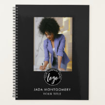 Stilvolle Black ID Card Modernes Minimalistisches 