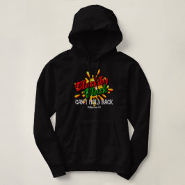 Stilvolle BLACKITY BLACK KANN NICHT ZURÜCKHALTEN Hoodie
