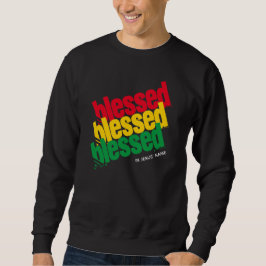 Stilvolle BLAESSEE im Namen Jesu Christlich Sweatshirt