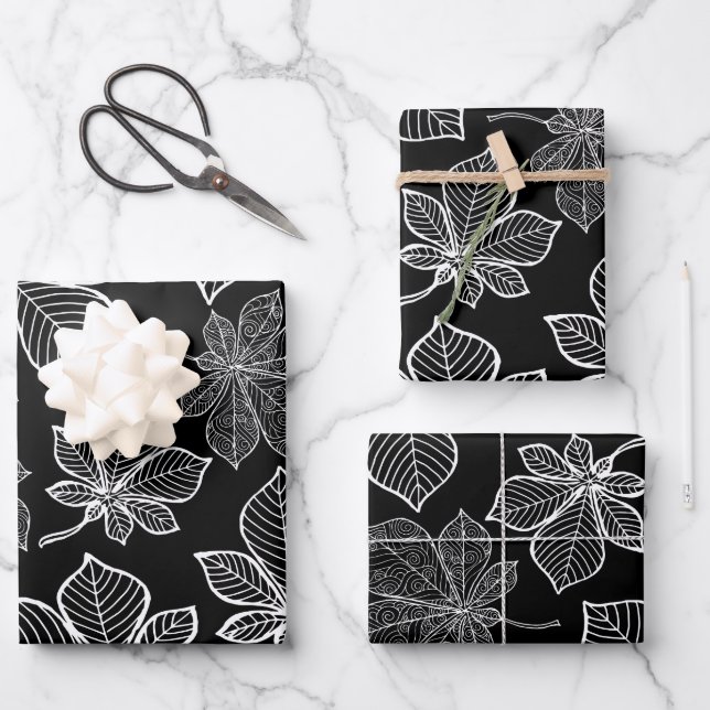 Stilvolle Blätter 3 (Vorderseite)