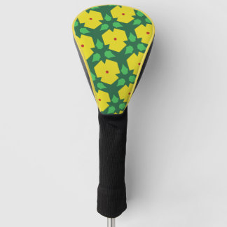 Stilvolle Blume Golf Headcover