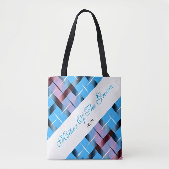 Stilvolle Braut rosa blaue Mütterchen aus dem Bode (Vorderseite)