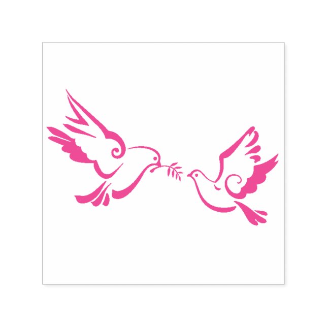 Stilvolle Briefmarke aus Gummi, stechen Sie hervor Permastempel (Design)