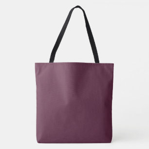 Stilvolle Burgundy Tote Bag