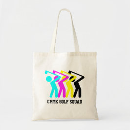 Stilvolle CMYK Golf Tragetasche
