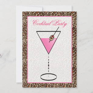 stilvolle Cocktailparty-Einladung Einladung