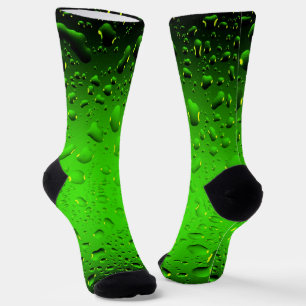 Stilvolle Coole Wassertropfen Socken