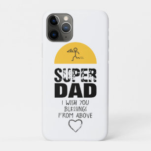 Stilvolle Design "SUPER VATER" Personalisierte Wün Case-Mate iPhone Hülle