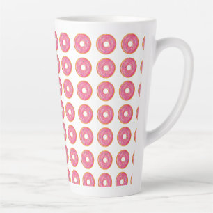 Stilvolle Donut Latte Tasse