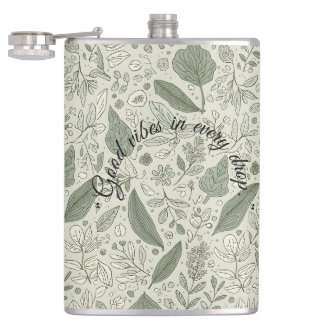 Stilvolle Edelstahl-Trinkflasche Modernes Geschenk Flachmann