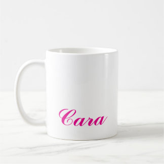 STILVOLLE EINFACHE INDIVIDUELLE NAME BRAUTJUNGFRAU KAFFEETASSE