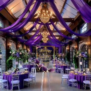 Stilvolle Elegant Lila Calla Lily Akryllische Hoch Acrylschild