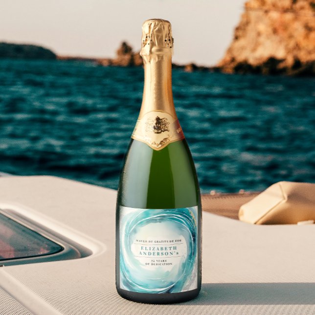 Stilvolle elegante Küste Türkisblau Ozeanwelle (Von Creator hochgeladen)