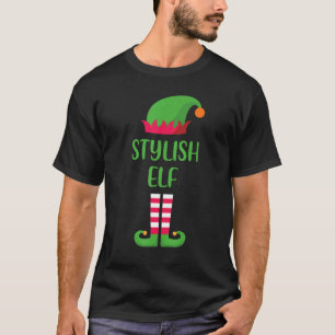 Stilvolle Elf Weihnachtsfamilie Matching Group Xma T-Shirt
