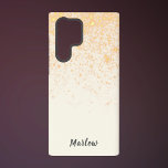 Stilvolle Elfenbeinküste mit Gold-Glitzer Samsung Galaxy Hülle<br><div class="desc">Das Samsung SGH-X500 ist ein hochwertiges,  hochwertiges und hochwertiges Mobiltelefon. Einfaches,  minimalistisches,  modernes Design.</div>