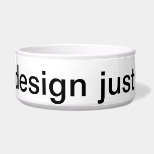 stilvolle Entwurfshundeschüssel Napf