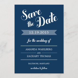 Stilvolle Erinnerung Hochzeit Sichern Sie die Datu Save The Date