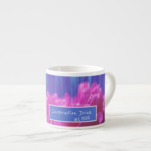Stilvolle Espresso-Kaffee Inspiration Drink Tasse  (Vorderseite Rechts)
