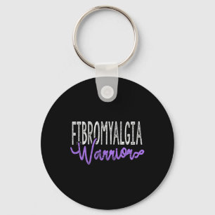 Stilvolle Fibromyalgia Warrior Schlüsselanhänger