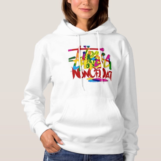 Stilvolle Frauen Hoodie (Vorderseite)