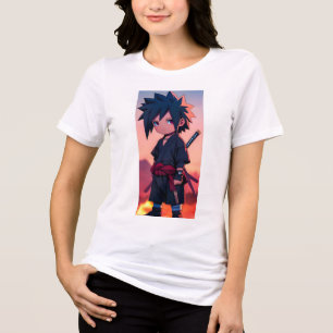 Stilvolle Frauengestalterin Tattoo Design T - Shir Tri-Blend Shirt