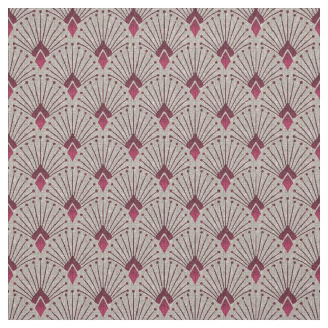 Stilvolle geometrische Muster, Art Deko. Stoff (Muster)